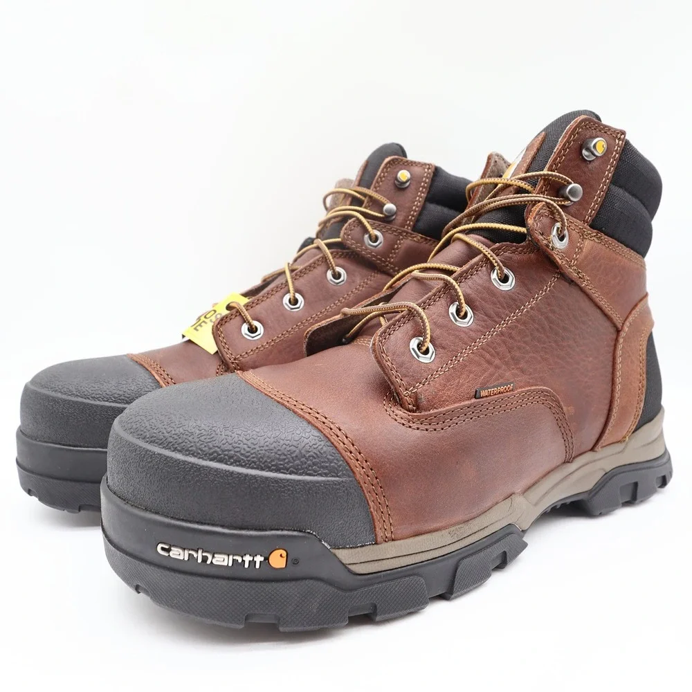 Carhartt Work Boots Mens 11 M Ground Force Waterproof Composite Toe CME6355